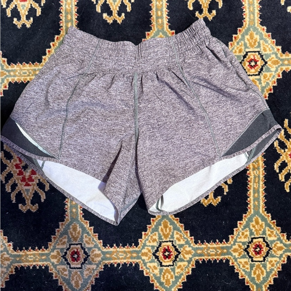 Lululemon Gray Athletic Shorts in size 4 for $30